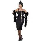 Smiffys Schwarzer Flapper