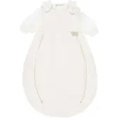Alvi BABY-MÄXCHEN 2-tlg. Ganzjahresschlafsack Frottier mit Belüftungssystem 2.5 TOG, weiss, 74