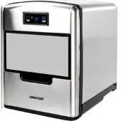 Syntrox Germany Edelstahl kleine Eiswürfelmaschine Gastro Donostia Eiswürfelbereiter
