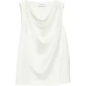 Comma Schweres Satin-Wasserfall-Top