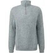 s.Oliver Strickpullover Troyer Strickpullover in Wolloptik
