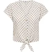 ONLY Onlemmia Ss Knot Shirt Pnt