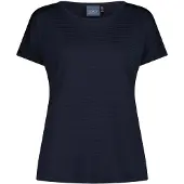 CMP Woman T-shirt black blue (N950) 46