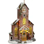 Luville Kirche b/o l23xb10xh33 cm (multi)