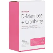 Medpex D-Mannose + Cranberry 30X1,95 g