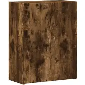 Décoshop26 - Büromöbel-Aufbewahrungsschrank aus braunem Holzwerkstoff DEC024474 DEC024474