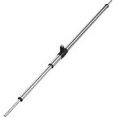 ABUS FT-Stangenschloss, abschließbar, TELE-Z 140, 1400mm, AL0089, Stahl verchromt