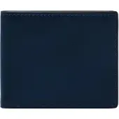 Fossil Leder Geldbörse Steven FPW Bifold Wallet Midnight Navy dunkelblau