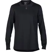FOX Langarm Fahrradtrikot für den Sommer - DEFEND - Schwarz 2XL