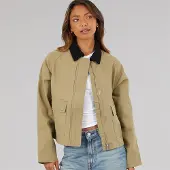 Bench Damen - Tayah Kurze Utility-Jacke - Beige