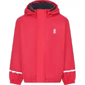 Lego Wear Regenjacke m. Fleece - PU - LWJipe 708 - Dunkel Pink - - 7 Jahre (122) - Regenjacken
