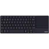 Rapoo E2810M, Kabellos, RF Wireless + Bluetooth, Scherenschalter, QWERTZ, Dunkles Grau