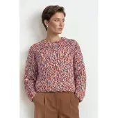 Rich & royal Strickpullover , Damen, Gr. XL, mandarina, Strick, Obermaterial: 85% Polyacryl, 9% Polyamid, 6% Schurwolle, meliert, normal, Pullover Strickpullover, mit Schurwolle