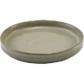 Genware Terra Porcelain Grey Flacher Präsentationsteller 14 Cm
