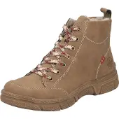 Rieker Damen Kurzstiefel braun Kunstleder - Größe: 38