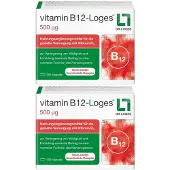 Vitamin B12-Loges 500 µg Kapseln x2 2x180 St