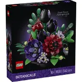 LEGO Botanicals Dunkles Blumengesteck, Bausatz, 18 Jahr(e), Kunststoff, 562 Stück(e), 610 g