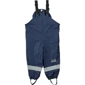 Sterntaler Regenhose "Regenträgerhose gefüttert uni", Kinder, Gr. 74, EURO, blau (marine), Obermaterial: 100% Polyester PES., Hosen Regenhose