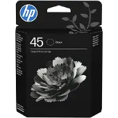 HP 45 Schwarz Original Druckerpatrone groß, Schwarz, Tinte auf Pigmentbasis, Tinte auf Farbstoffbasis, 1 Stück(e), 930 Seiten