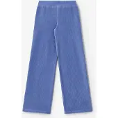 Sissy-Boy Weite Samt-Leggings - Blau | Größe: 98-104