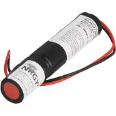AccuCell Akku für Notbeleuchtung 3,6 Volt 3000mAh, NiMH Akku, L1x3 Sub-C mit Kabeln