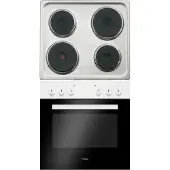 Amica - EHE 932 000 W - Einbau-Herdset - Massekochfeld - Weiß