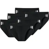 Schiesser Herren Slip 6er Pack - Rio Slip 95/5, Cotton Stretch, Seitenstreifen