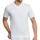 Schiesser Unterhemd "T-Shirt American T-Shirt 2er Pack"
