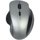 Gembird MUSW-6B-02-BG, rechts, Optisch, RF Wireless, 1600 DPI, Schwarz, Silber