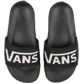 Vans Badesandale "La Costa Slide-On", Damen, Gr. 38, schwarz, Synthetik, Schuhe Badesandale, Badelatschen