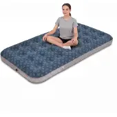 Avenli Luftmatratze Camping CloudCoil grün-gelb 191x99x22cm