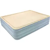 Bestway Cornerstone Airbed with built-in AC pump (Queen) 203x152x46 cm, Luftbett Queen-Size mit Formschaum und eingebauter Elektropumpe