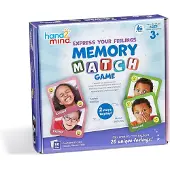 Learning Resources hand2mind - Express Your Feelings - Memory-Spiel - Emotionskarten f r Kinder - Zuordnungskartenspiel - Aktivit ten zum sozial-emotionalen Lernen
