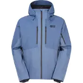 Picture Organic Clothing - Wasserdichte und atmungsaktive Skijacke - Goods Jkt Vintage Indigo für Herren - Größe M - Blau
