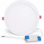 Silamp Einbau-LED-Spot, 12W, dimmbar, rund, 170mm Durchmesser, warmweiß, 2300K - 3500K