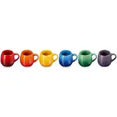 Le Creuset Set 6 Mugs Sphere various colours