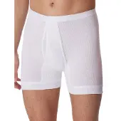 Schiesser Boxershort Herren 005048 Shorts White-L