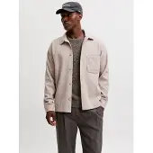 Jack & Jones Langarmhemd "JJEREGENT OVERSHIRT LS SN" Polyester, relaxed fit