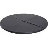 HOMCOM Tanzstangenmatte, Ø 150cm Stangentanz Schutzmatte, 5 cm dick faltbar