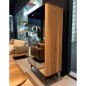 AEA Vitrinen Glas Bar Schrank Haus Schränke Wand Regal Holz Wohnzimmer