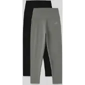 Tommy Life Hochtaillierte Capri-Sportleggings