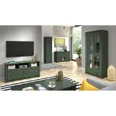 Xl Moebel Gmbh Wohnzimmer Komplettset Landhaus Möbel Set 5 tlg. Wohnwand Holz Kommode Tisch