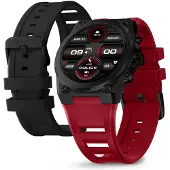 Police PEIUN00003X2 Herren-Smartwatch My.Avatar 2.0 Schwarz/Rot