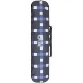 Picture Organic Clothing - Skihülle - Ski Bag Bluplaid Print - Blau
