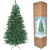 Famanu Kunstweihnachtsbaum 180 cm - Grüner Weihnachtsbaum mit 550 Zweigen