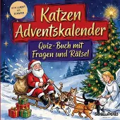Sonstige Verlage Katzen-Adventskalender: Quiz-Buch mit Fragen und Rätsel
