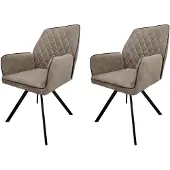 HTI Stuhl Tumalo Braun 2er-Set