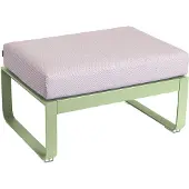 Fermob BELLEVIE 1-Sitzer-Polsterhocker mit Sitzfläche aus perforiertem Stahlblech