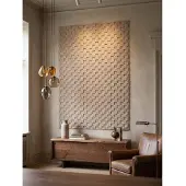 KADIMA DESIGN Teppich Wohnzimmer Schachbrett Waschbar Strapazierfähig Beige 80x150 OEKO-TEX Schadstoffgeprüft – LANGAU von