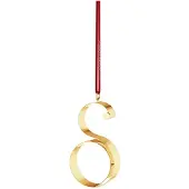 Georg Jensen Weihnachtsbuchstaben Anhänger S Karat